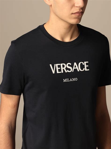 versace collection t shirt uomo|farfetch versace t shirt.